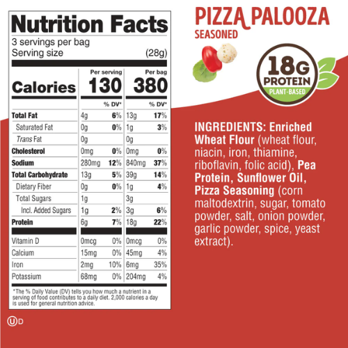 Fitzels Protein Pretzels - Pizza Palooza - 85g