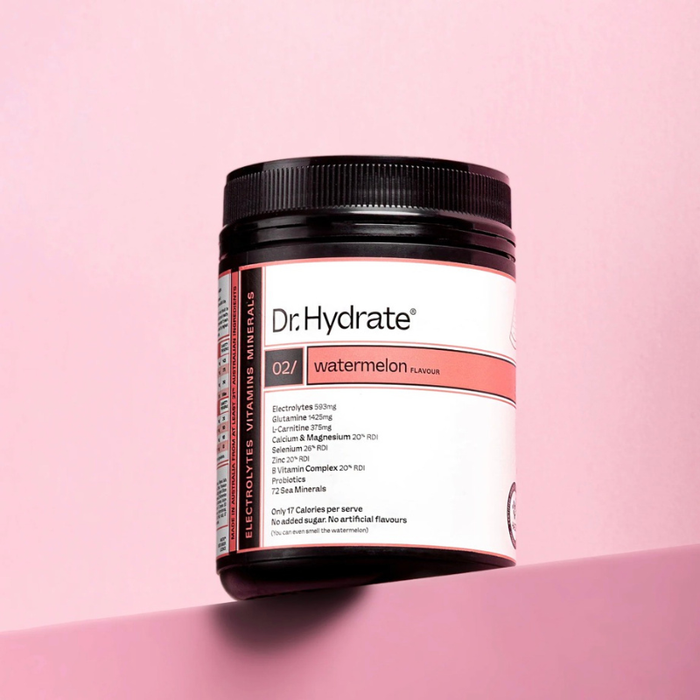 Dr Hydrate All-In-One Hydration Electrolyte Drink Mix - Watermelon 270g