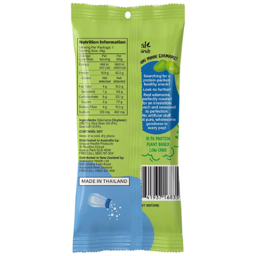 Real Naturals Protein Edamame Pops Sea Salt - 26g