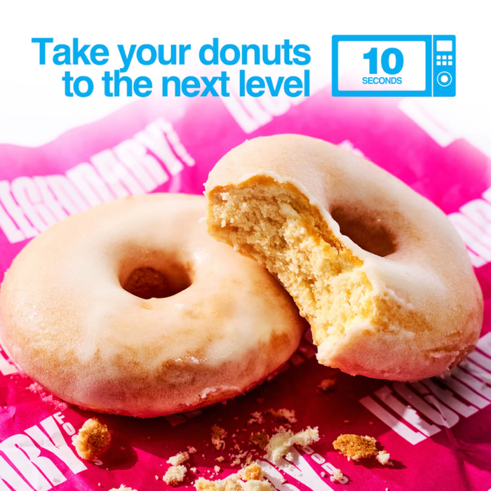 Legendary Foods Protein Donuts - Vanilla Glazed - 61g - Limit 1 per order