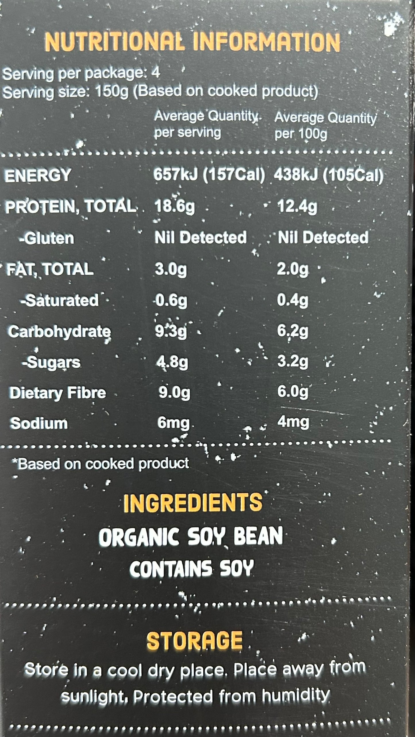 Qetoe Organic Low Carb Fettuccine - 200gm