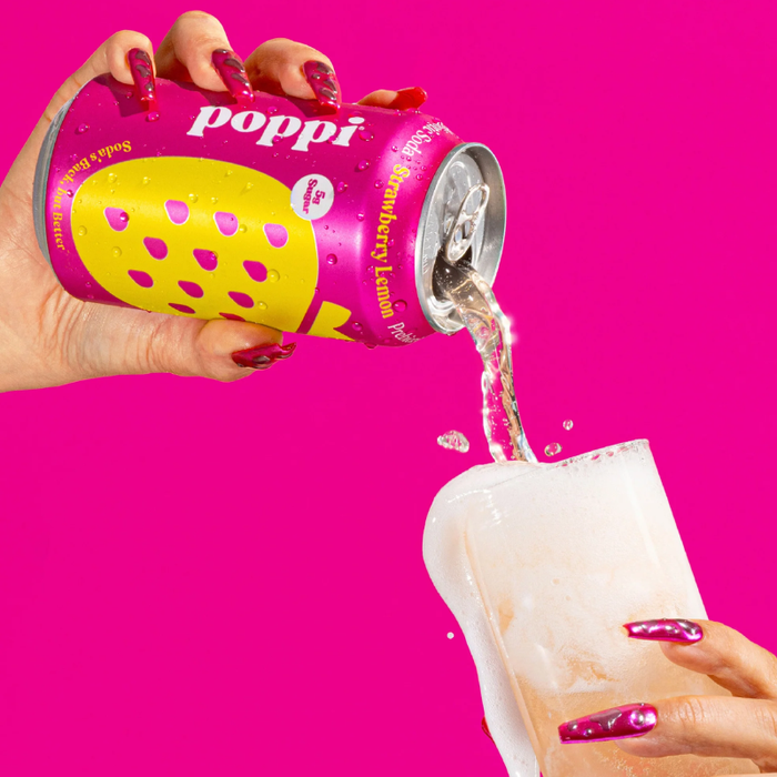 Poppi Strawberry Lemon - 355mL