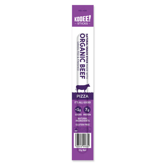 Kooee Organic Pizza Flavour Beef Stick