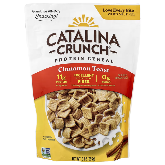 Catalina Crunch Keto Cereal - Cinnamon Toast Flavour 255g