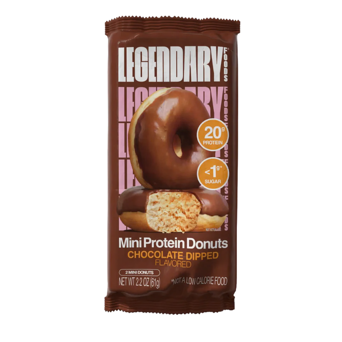Legendary Foods Protein Donuts - Chocolate Dipped - 61g