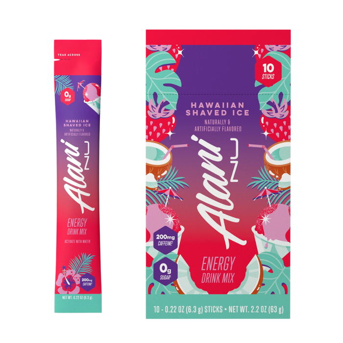 Alani Nu Energy - Hawaiian Shaved Ice Energy Sticks 10pk