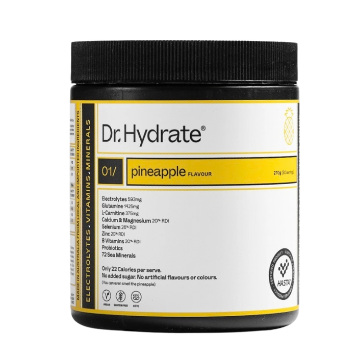 Dr Hydrate All-In-One Hydration Electrolyte Drink Mix - Pineapple&nbsp;