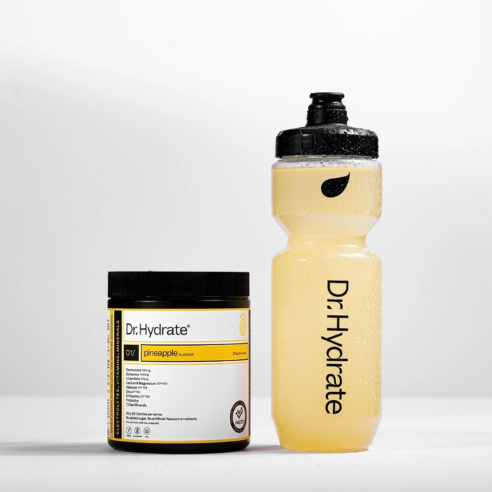 Dr Hydrate All-In-One Hydration Electrolyte Drink Mix - Pineapple 270g