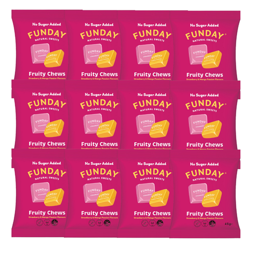 Bulk Funday Fruity Chews - 45g x 12
