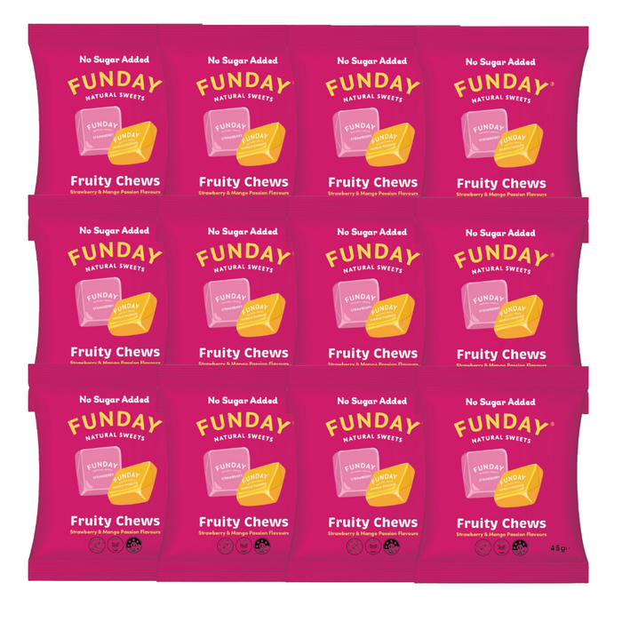 Bulk Funday Fruity Chews - 45g x 12