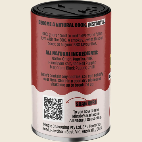 MINGLE Natural Seasoning Backyard BBQ Seasoning 50g