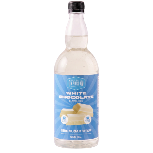 Low Carb Emporium White Chocolate Flavoured Zero Sugar Syrup - 950mL