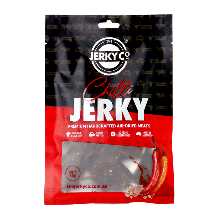 The Jerky Co - Chilli Jerky - 50g