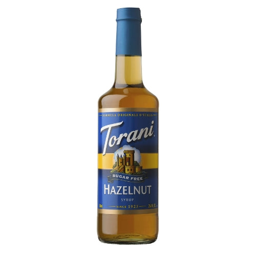 Torani Sugar Free Syrup - Hazelnut - 750mL