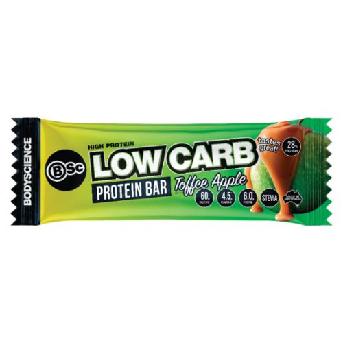 BSC Low Carb Toffee Apple Flavour Protein Bar