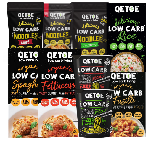 Bulk Qetoe Sampler Pasta, Rice and Noodle Pack