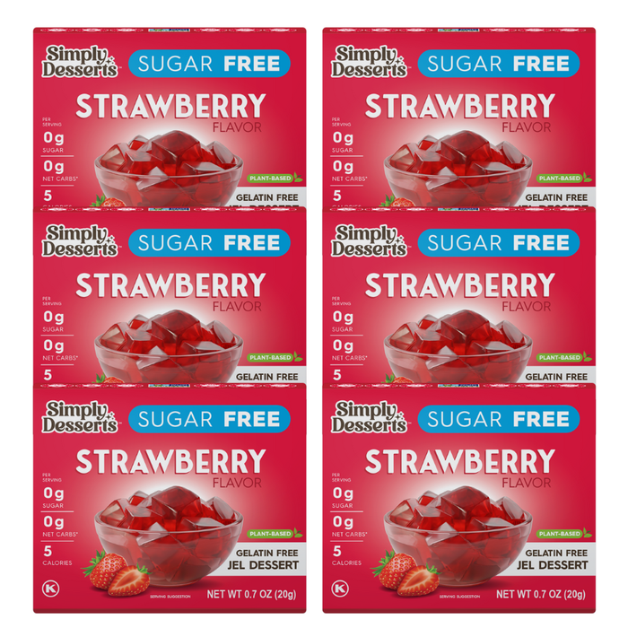 Bulk Simply Desserts Strawberry Jelly Mix