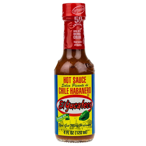 El Yucateco - Chile Red Habanero Hot Sauce - 120mL