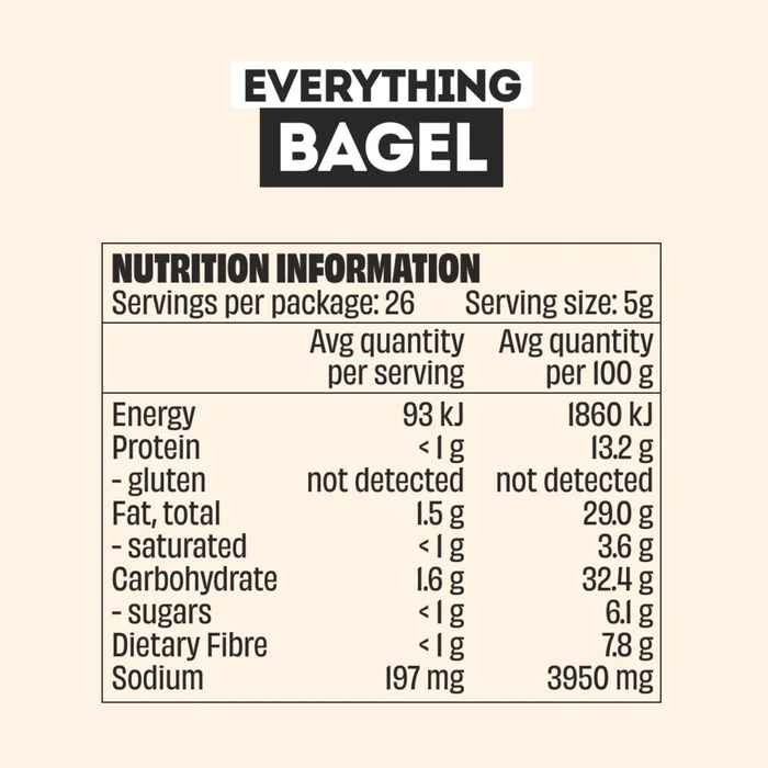 MINGLE Everything Bagel Seasoning  - 130g