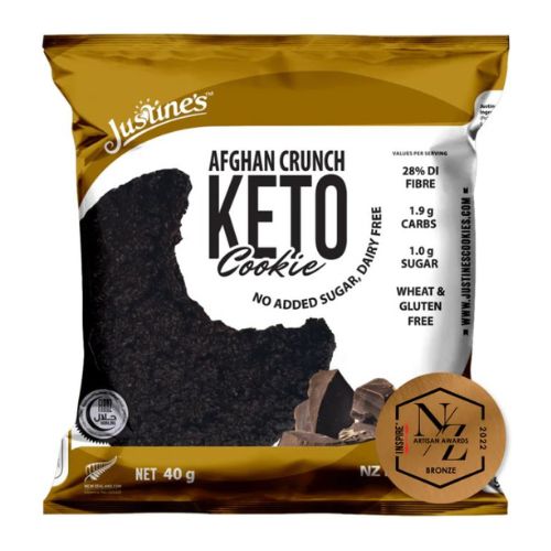 Justine’s Keto Afghan Crunch Cookie - 40g