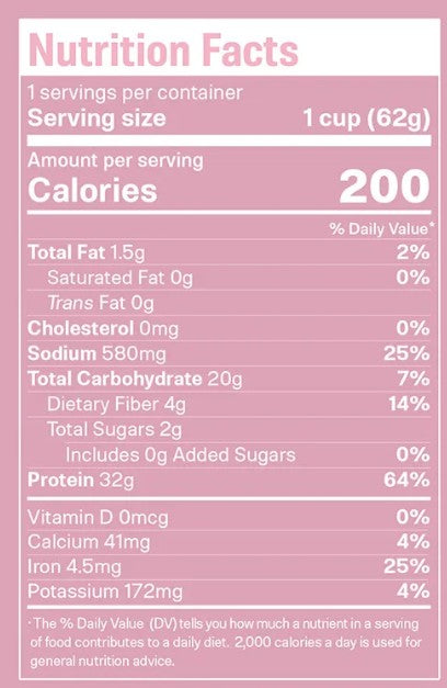 Hethstia High Protein Ramen Spicy Kimchi 62g