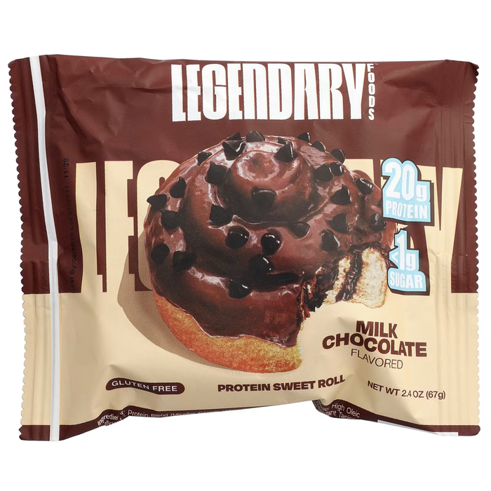 Legendary Foods Chocolate Flavoured Protein Sweet Roll- 67g