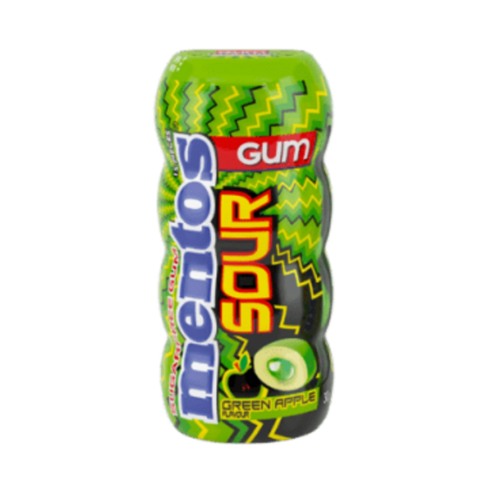 Mentos Pure Fresh Sugar Free Chewing Gum - Sour Green Apple - 30g