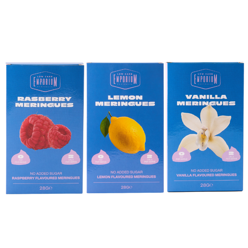 Low Carb Emporium No Added Sugar Meringues - Bulk Sampler pack