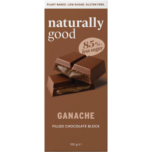 Naturally Good Filled Chocolate Block Ganache - 100g