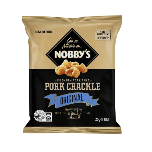 Nobby's Pork Crackle - Spicy BBQ - 25g