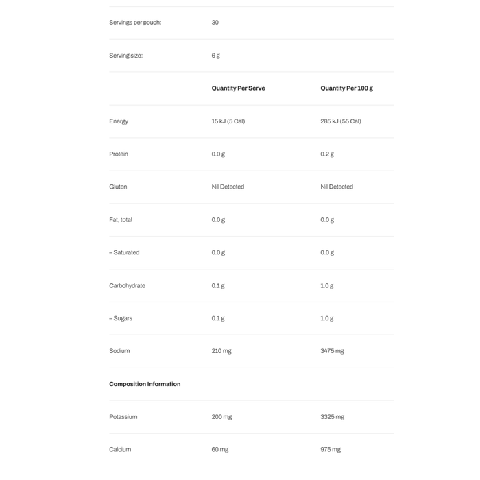 NOWAY® Creatine + Electrolytes - 180g (Citrus)