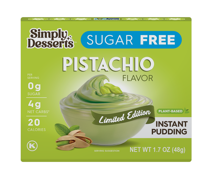 Bulk Simply Desserts Instant Pudding & Pie Filling - Pistachio 48gm x 6 (case)