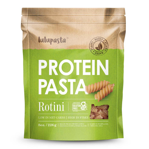 Lulupasta Low Carb Protein Pasta - Rotini - 226g (4 serves)Lulupasta Low Carb Protein Pasta - Rotini - 226g (4 serves)