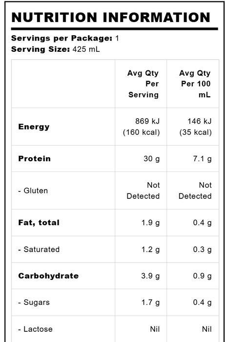 EHP Labs OxyShred Protein Lean Shake - Strawberry Milkshake (425ml)
