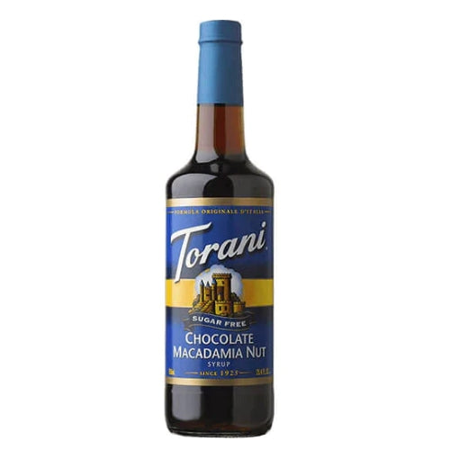 Torani Sugar Free Syrup - Chocolate Macadamia Nut - 750mL (plastic bottle)