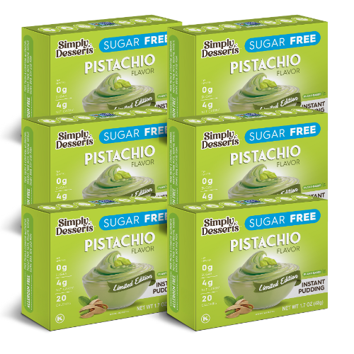 Bulk Simply Desserts Instant Pudding & Pie Filling - Pistachio 48gm x 6 (case)