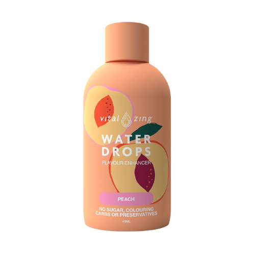 VITAL ZING Peach Water Drops - 90 serves