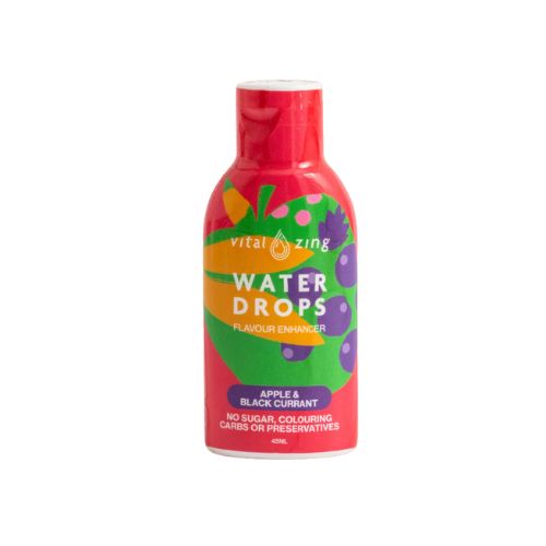 VITAL ZING Apple and Blackcurrant Flavour Water Drops - 90 serves