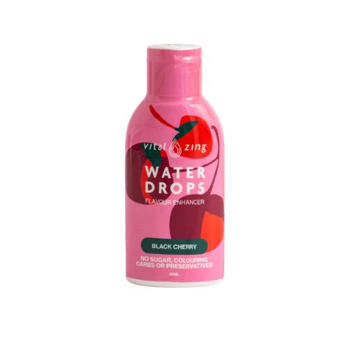 VitalZing&nbsp;Black Cherry Flavouring Water Drops - 40 serves