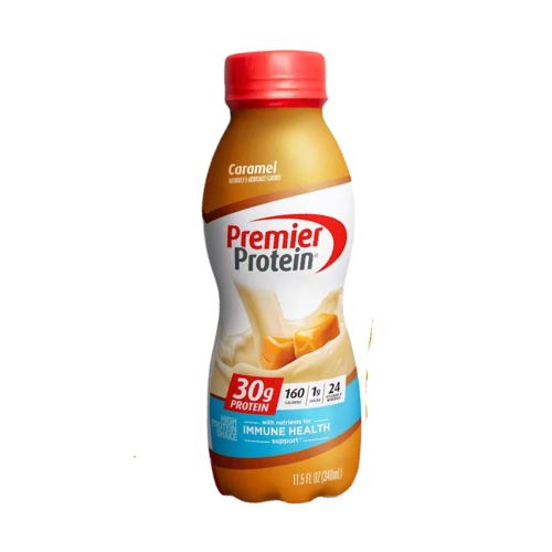 Premier Protein Carmael Flavoured High Protein Shake - 340mL - Limit 1 per order