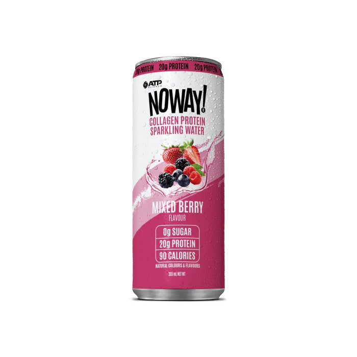 NOWAY Collagen Protein Sparkling Water - Mixed Berry (355ml)