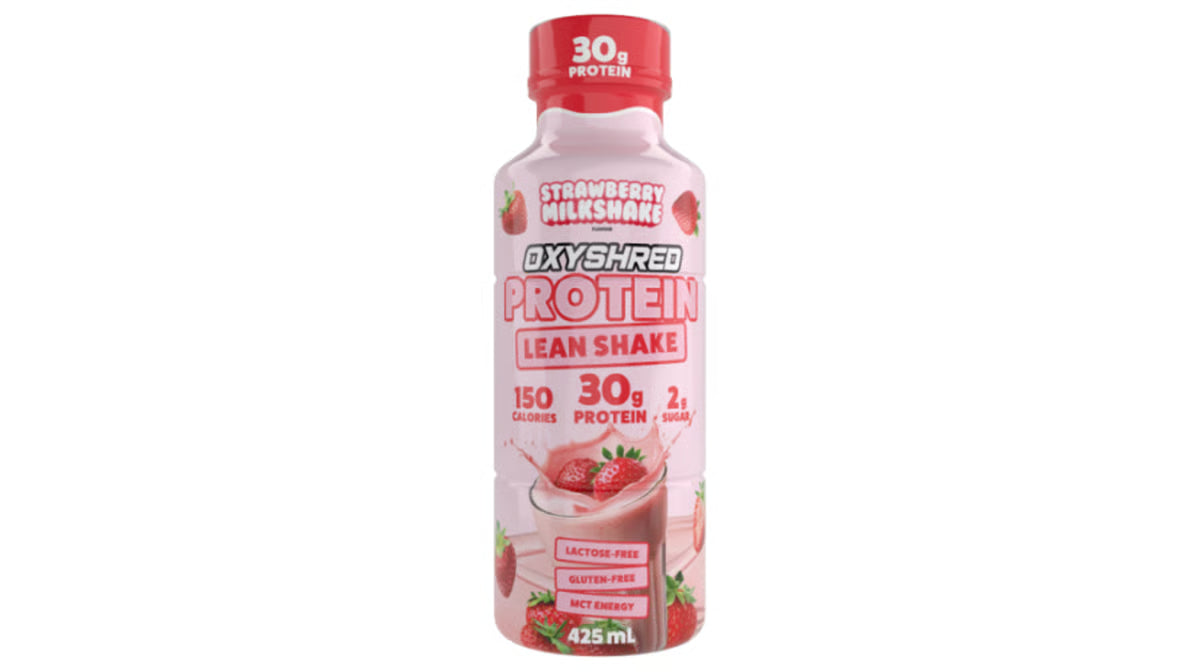 EHP Labs OxyShred Protein Lean Shake - Strawberry Milkshake (425ml)