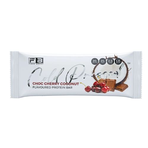 FIBRE BOOST Cold Pressed Protein Bar - Choc Cherry Coconut 60g