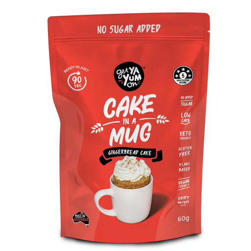 Get Ya Yum On Ginger bread cake mix 60gm