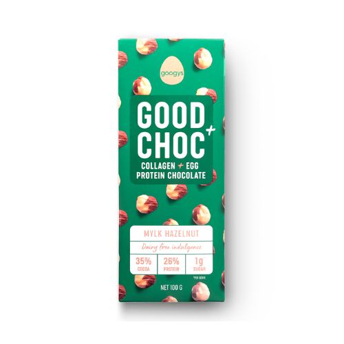 Googys Good Choc+ Mylk Hazelnut - 100g