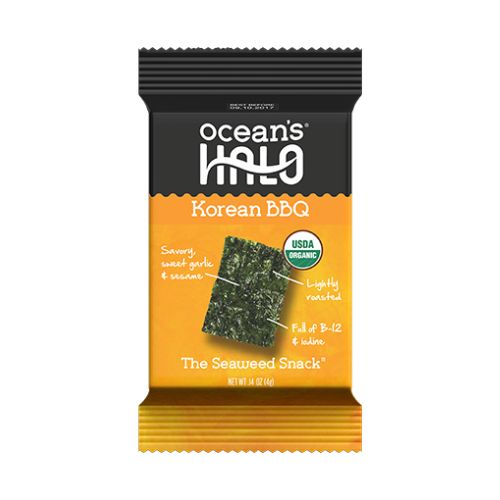 Ocean's Halo Seaweed Snack Korean BBQ Flavour - 4g