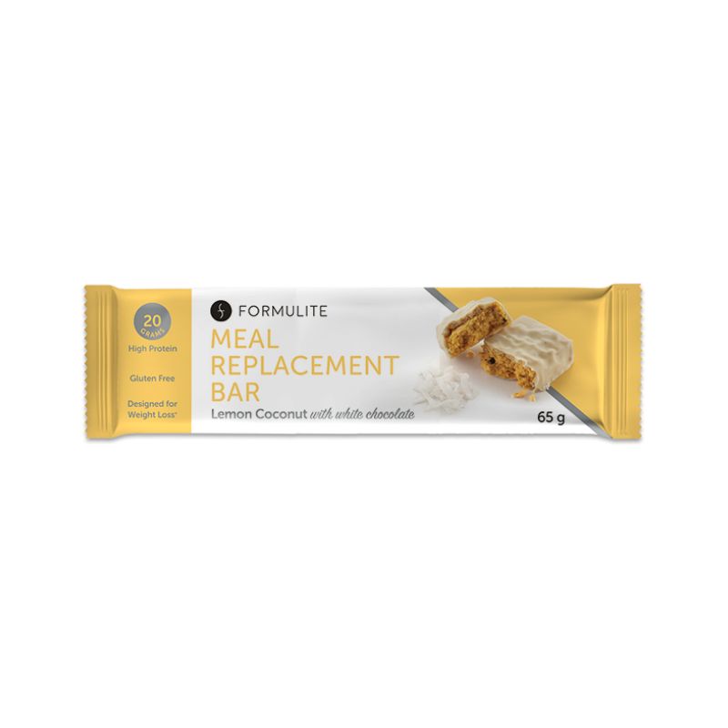 Formulite Lemon Coconut with White Chocolate Meal Replacement Bars - 65g