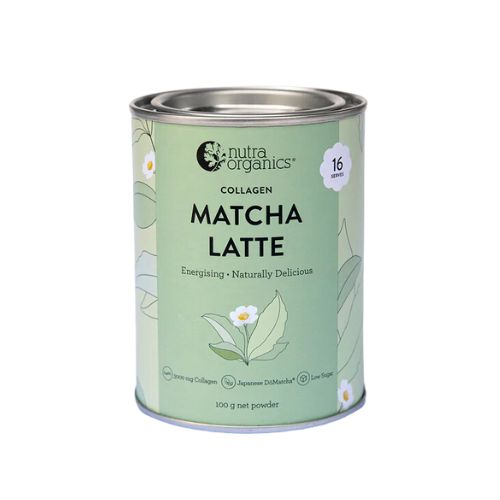 Nutraorganics Collagen Matcha Latte - 100g
