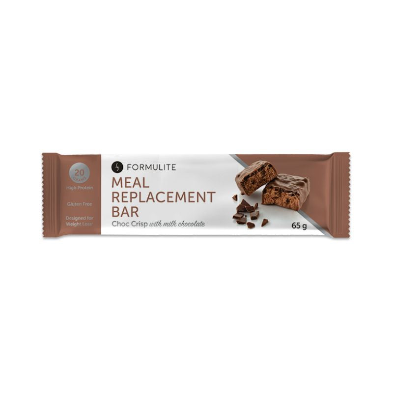 Formulite Choc Crisp with Milk Chocolate Meal Replacement Bars - 65g