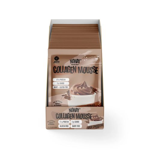 Noway® Collagen Protein Mousse Mix – Chocolate Flavoured - Box of 10 sachets